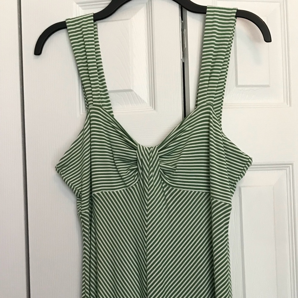 Max Studio Striped Maxi Dress